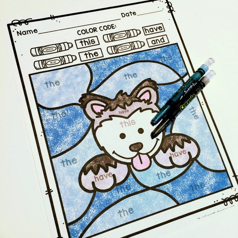 Iditarod coloring pages