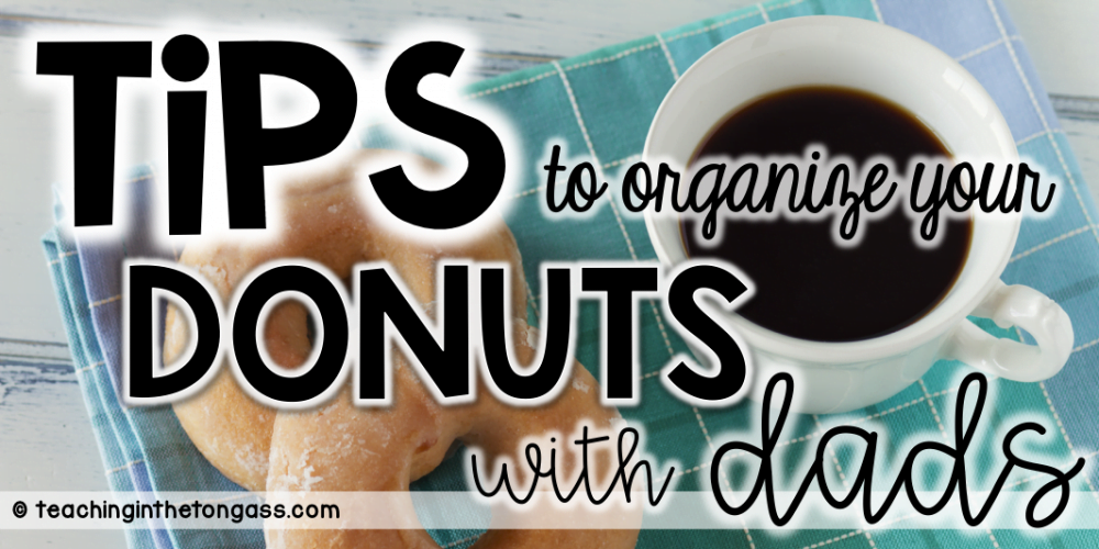 Donuts with Dads activities