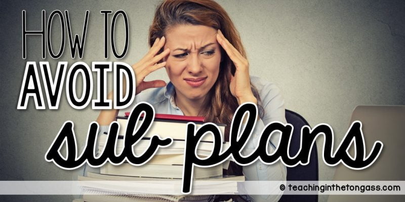 Substitute Teacher Binder Ideas