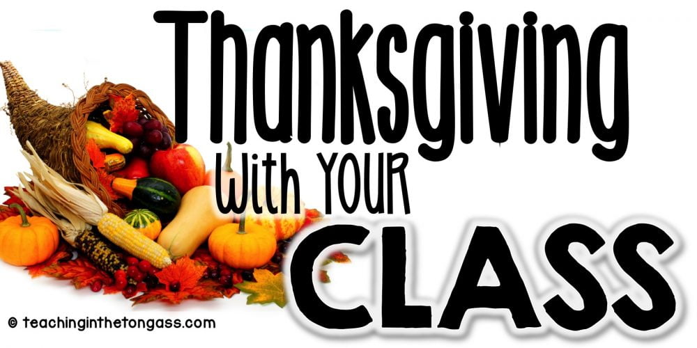 Thanksgiving Activities for School