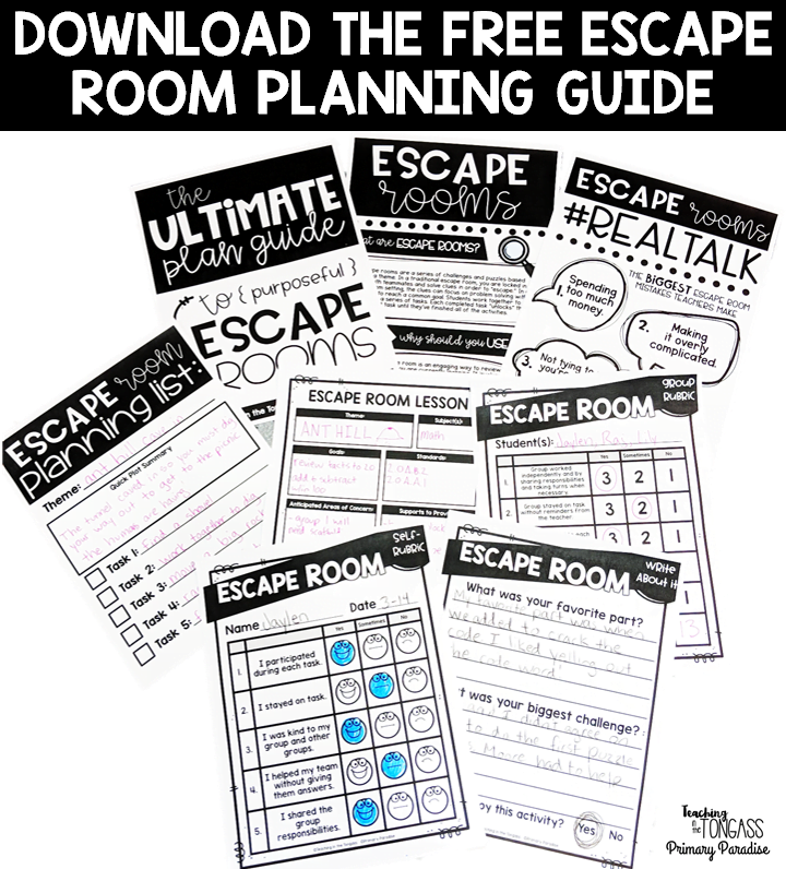 Escape Room Free Printable