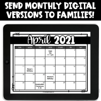 2023 2024 Editable Calendar Templates Digital Printable