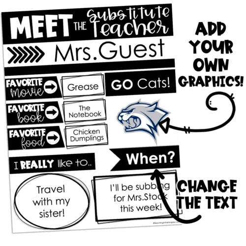 Editable Meet the Teacher Letter