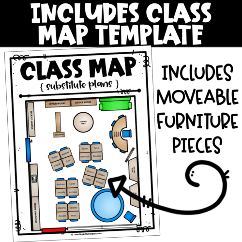 sub binder classroom map