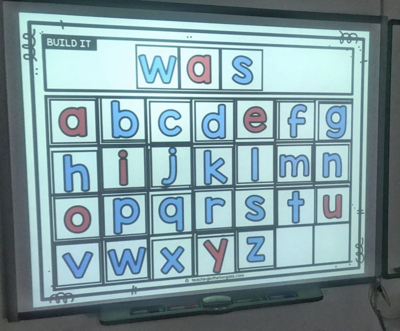 Digital Phonics Word Building Work Activities | Google Slides Seesaw ...