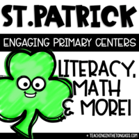 Math Literacy March Centers