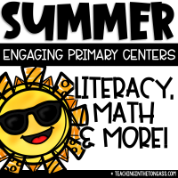 Summer Reading and Math Centers