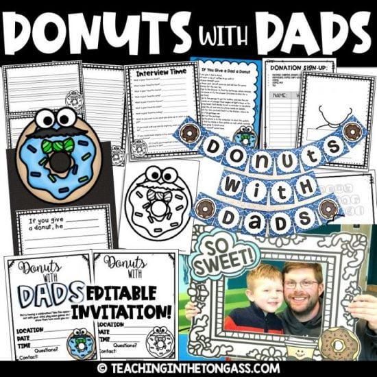 Donuts with Dads Activities