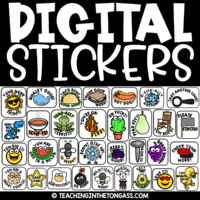 Digital Stickers for Google Classroom