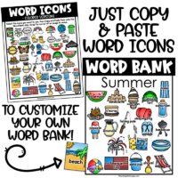 Printable Digital Word Banks