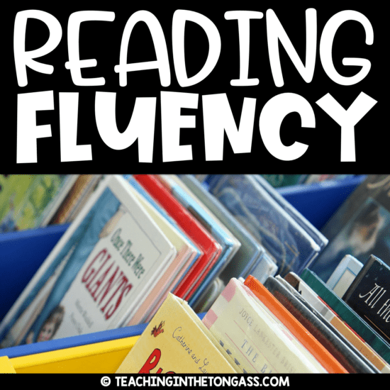 Reading Fluency Activities