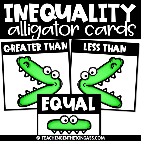 Greater Than Less Than Equal To Alligator Mouth Poster