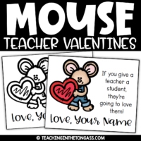 Valentines Day Mouse Cards