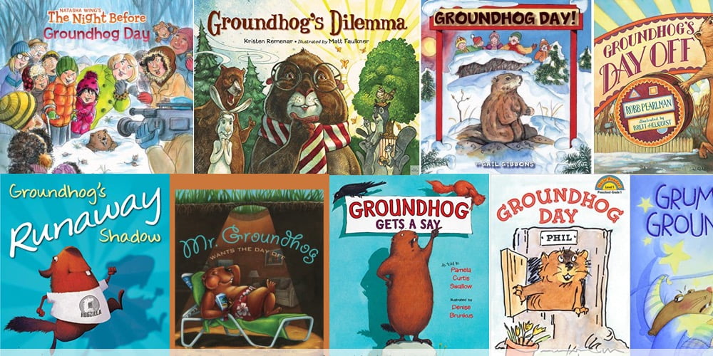 Groundhogs Day books for kids