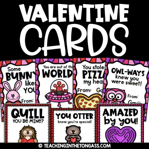 Printable Valentine's Day Cards for Kids